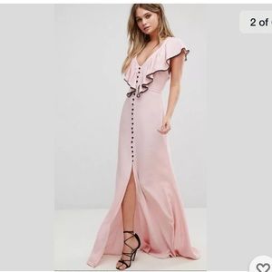 NEW Millie Mackintosh Dorchester pink maxi dress